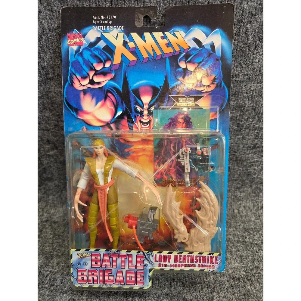 Toy Biz Lady Deathstrike X-Men Battle Brigade 5.5in Action Figure